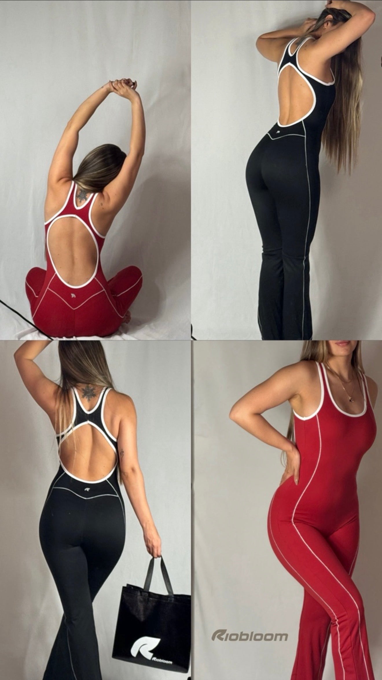 Enterizo striped